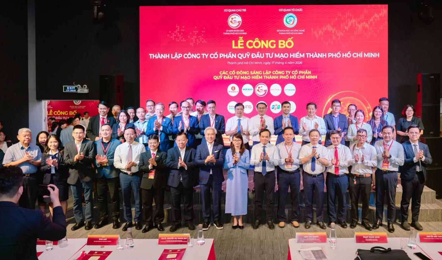 QUỸ ĐẦU TƯ MẠO HIỂM TP.HCM: ĐỘNG LỰC MỚI CHO HỆ SINH THÁI KHỞI NGHIỆP ĐỔI MỚI SÁNG TẠO