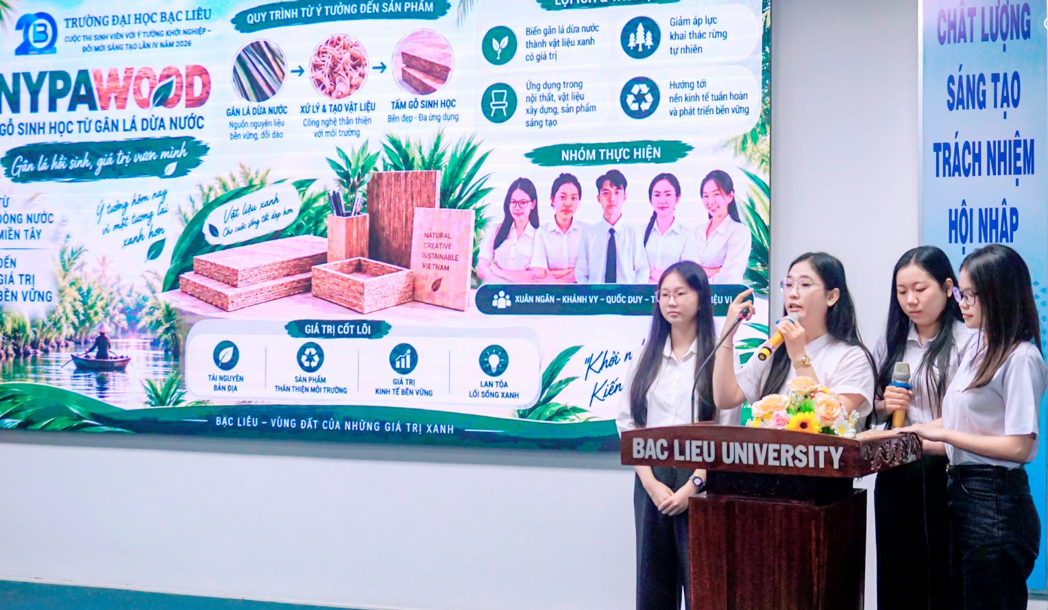 dự án Napa Wood - trường đại học bạc liêu
